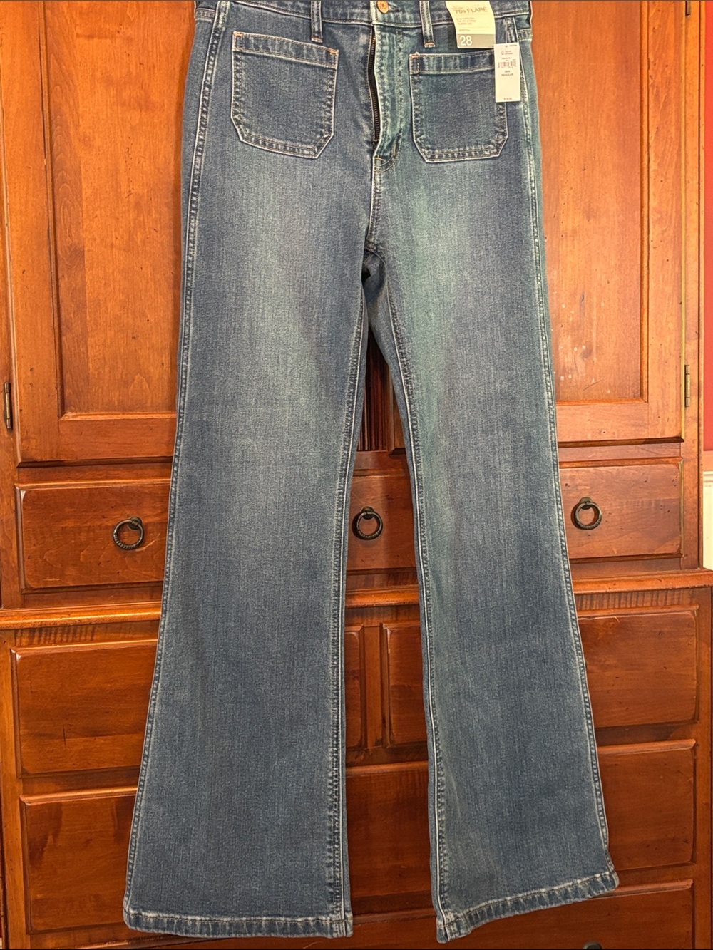 Women’s Gap Mid Wash Blue Flare Jeans